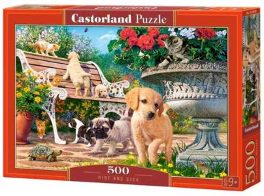 Пазли castorland 500 елементів Hide and Seek 53636