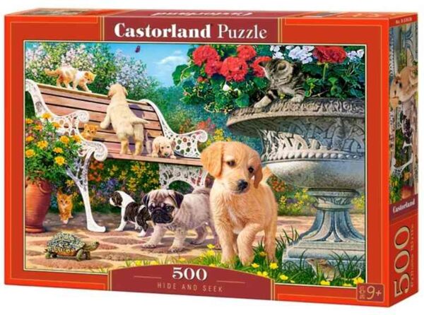 Пазли castorland 500 елементів Hide and Seek 53636 Ціна (цена) 235.10грн. | придбати  купити (купить) Пазли castorland 500 елементів Hide and Seek 53636 доставка по Украине, купить книгу, детские игрушки, компакт диски 0