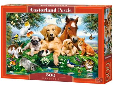 Пазли castorland 500 елементів Summer Pals 53230