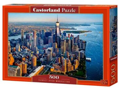 Пазли castorland 500 елементів Sunset over Manhattan 53674