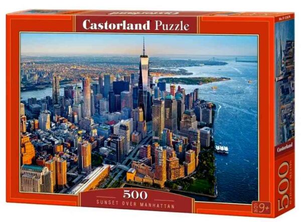 Пазли castorland 500 елементів Sunset over Manhattan 53674 Ціна (цена) 235.10грн. | придбати  купити (купить) Пазли castorland 500 елементів Sunset over Manhattan 53674 доставка по Украине, купить книгу, детские игрушки, компакт диски 0