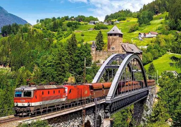 Пазли castorland 500 елементів Train Crossing 53216 Ціна (цена) 235.10грн. | придбати  купити (купить) Пазли castorland 500 елементів Train Crossing 53216 доставка по Украине, купить книгу, детские игрушки, компакт диски 1