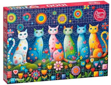 Пазли CherryPazzi 1000 елементів Cute Whiskers 31285