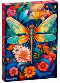 Пазли CherryPazzi 1000 елементів Rainbow Wings 31391