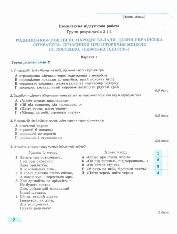 Зошит з української літератури 9 клас для підсумкового оцінювання результатів навчання нуш Ціна (цена) 76.00грн. | придбати  купити (купить) Зошит з української літератури 9 клас для підсумкового оцінювання результатів навчання нуш доставка по Украине, купить книгу, детские игрушки, компакт диски 3
