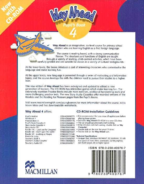 WAY AHEAD 4 PUPILS BOOK купити + CD (підручник) MacMillan (4 клас спец школи 3-4 години на тиждень 9780230409767 Ціна (цена) 294.50грн. | придбати  купити (купить) WAY AHEAD 4 PUPILS BOOK купити + CD (підручник) MacMillan (4 клас спец школи 3-4 години на тиждень 9780230409767 доставка по Украине, купить книгу, детские игрушки, компакт диски 5