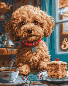 Розпис по номерах 40х50 КНО6618 Мальтіпу в кавярні "Ідейка"