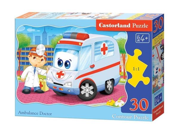 пазли castorland 30 елементів швидка допомога артикул 03471 Ціна (цена) 67.70грн. | придбати  купити (купить) пазли castorland 30 елементів швидка допомога артикул 03471 доставка по Украине, купить книгу, детские игрушки, компакт диски 1