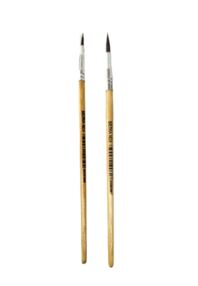 пензлик для малювання пензлик №4 художній круглий білка