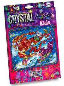 УЦІНКА набір для творчості crystal mosaic kids CRMk-01-03 (пошкоджена упаковка)