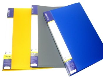 папка пластикова з боковим притиском А4