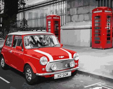 Розпис по номерах 40х50 КНО3618 Барви Лондона "Ідейка"