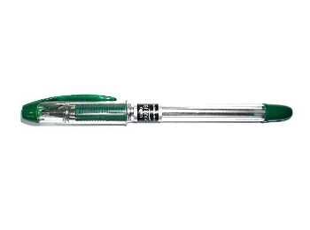 ручка кулькова cello maxriter зелена