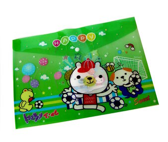 папка пластикова на кнопці формат а-4 4830-9 "Leader"