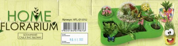 набір для вирощування рослин home florarium HFL-01-01 Ціна (цена) 346.50грн. | придбати  купити (купить) набір для вирощування рослин home florarium HFL-01-01 доставка по Украине, купить книгу, детские игрушки, компакт диски 2