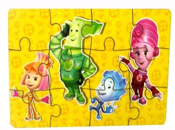 іграшка дитяча игрушка детская дерев'яний пазл міні фіксики маленькі помічники   це