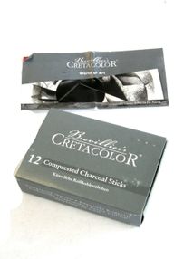 Вугілля пресоване м'яке поштучно купити артикул 90549401 "Cretacolor"