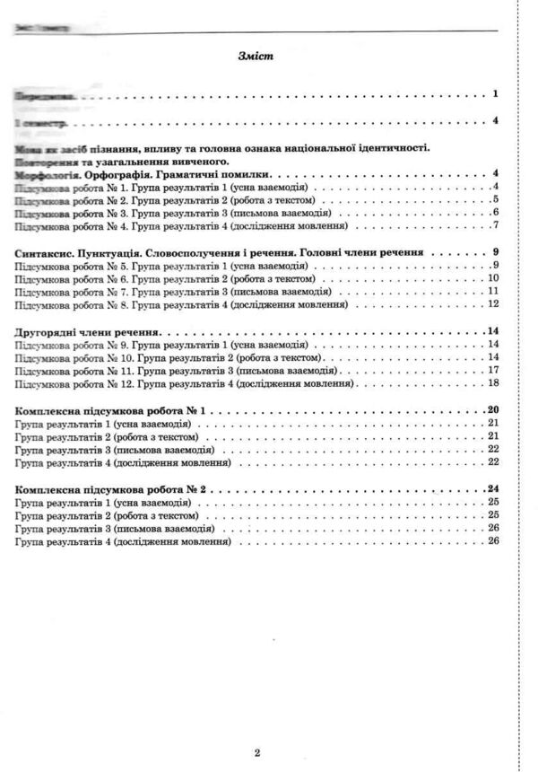 Українська мова 8 клас Підсумкові роботи за групами результатів Ціна (цена) 62.20грн. | придбати  купити (купить) Українська мова 8 клас Підсумкові роботи за групами результатів доставка по Украине, купить книгу, детские игрушки, компакт диски 2