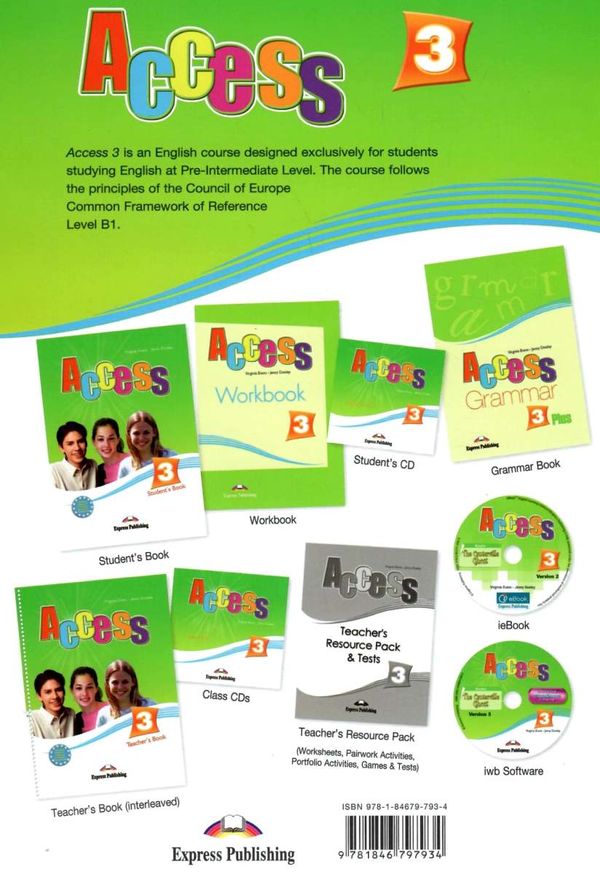 ACCESS 3 WB (7кл 3 рік навч) Express Publishing Ціна (цена) 131.00грн. | придбати  купити (купить) ACCESS 3 WB (7кл 3 рік навч) Express Publishing доставка по Украине, купить книгу, детские игрушки, компакт диски 6