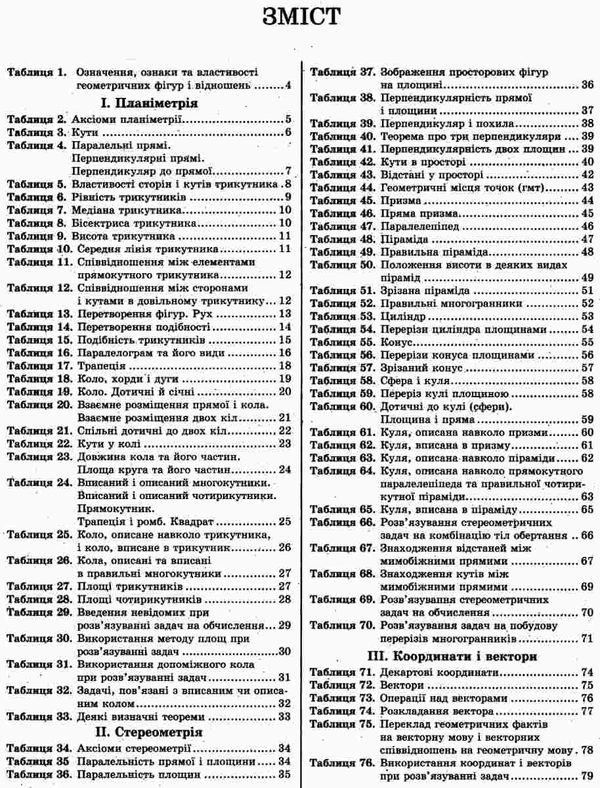 геометрія у таблицях 7-11 класи навчальний посібник Ціна (цена) 80.40грн. | придбати  купити (купить) геометрія у таблицях 7-11 класи навчальний посібник доставка по Украине, купить книгу, детские игрушки, компакт диски 2