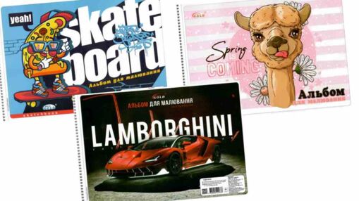 альбом для малювання 30 аркушів    на пружині САВ-20