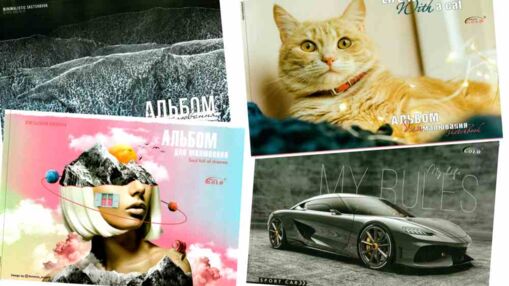 альбом для малювання 30 аркушів в асортименті щільність 120 г/м на скобі АВ-32 альбом для малювання 30 аркушів в асортименті щільність 120 г/м на скобі АВ-32