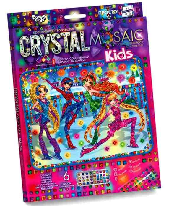 набір для творчості crystal mosaic kids CRMk-01-02 самоклеящиеся кристаллы Ціна (цена) 76.90грн. | придбати  купити (купить) набір для творчості crystal mosaic kids CRMk-01-02 самоклеящиеся кристаллы доставка по Украине, купить книгу, детские игрушки, компакт диски 1