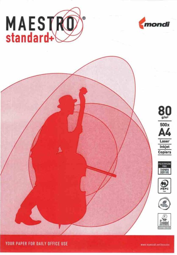 Папір А4 500 аркушів Maestro Standart+ (клас B) Ціна (цена) 149.50грн. | придбати  купити (купить) Папір А4 500 аркушів Maestro Standart+ (клас B) доставка по Украине, купить книгу, детские игрушки, компакт диски 1 Папір А4 500 аркушів Maestro Standart+ (клас B) Ціна (цена) 149.50грн. | придбати  купити (купить) Папір А4 500 аркушів Maestro Standart+ (клас B) доставка по Украине, купить книгу, детские игрушки, компакт диски 1