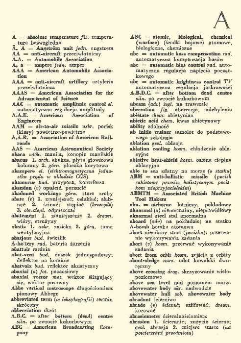 У English-Polish Dictionary of Science and Technology Ціна (цена) 60.00грн. | придбати  купити (купить) У English-Polish Dictionary of Science and Technology доставка по Украине, купить книгу, детские игрушки, компакт диски 3