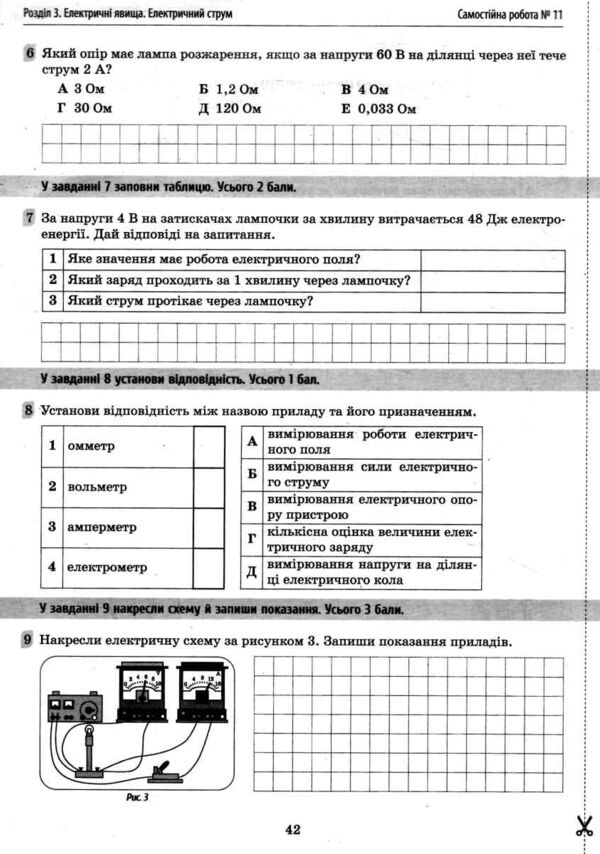 Фізика 8 клас самостійні роботи + комплексні підсумкові роботи за групами результатів Ціна (цена) 91.80грн. | придбати  купити (купить) Фізика 8 клас самостійні роботи + комплексні підсумкові роботи за групами результатів доставка по Украине, купить книгу, детские игрушки, компакт диски 4