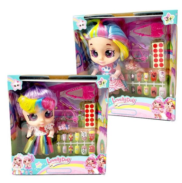 Лялька 16 см + накладні нігті + аксесуари 210B-2 Ціна (цена) 152.00грн. | придбати  купити (купить) Лялька 16 см + накладні нігті + аксесуари 210B-2 доставка по Украине, купить книгу, детские игрушки, компакт диски 0