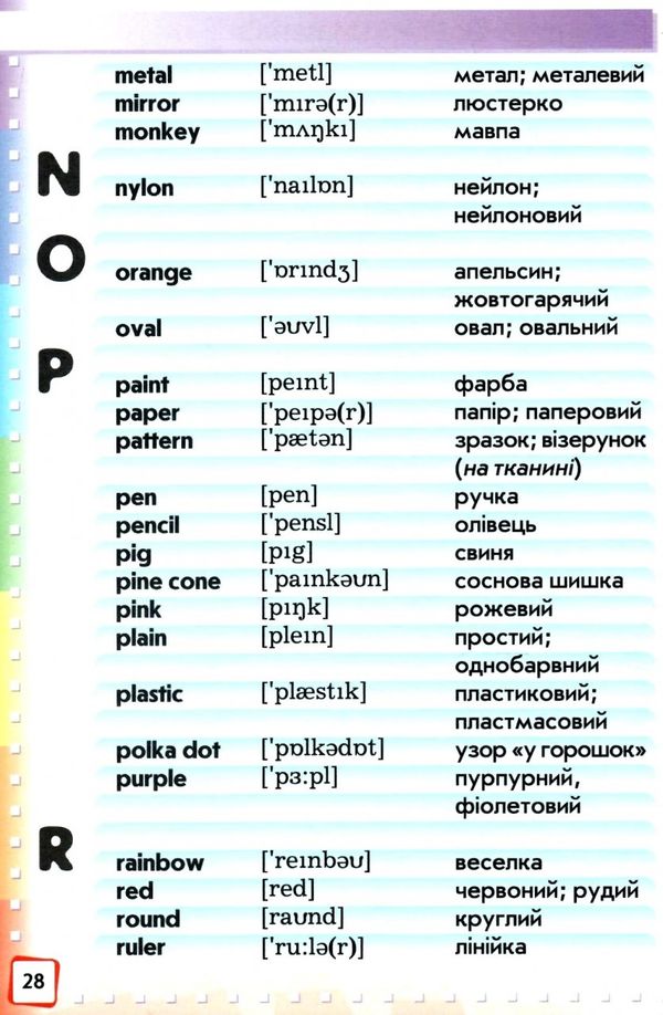 ілюстрований англо-український словник 1-4 класи Ціна (цена) 127.50грн. | придбати  купити (купить) ілюстрований англо-український словник 1-4 класи доставка по Украине, купить книгу, детские игрушки, компакт диски 3