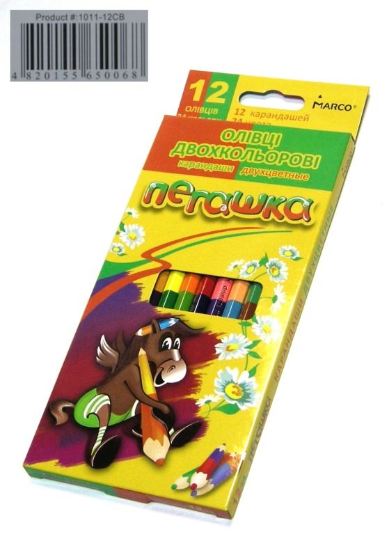 олівці кольорові 12 кольорів артикул 4110 двосторонні    Marco Ціна (цена) 65.40грн. | придбати  купити (купить) олівці кольорові 12 кольорів артикул 4110 двосторонні    Marco доставка по Украине, купить книгу, детские игрушки, компакт диски 1