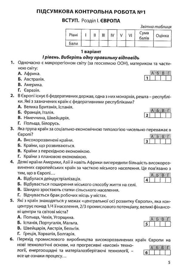 кобернік соціально-економічна географія світу 10 клас підсумкові контрольні роботи  купит Ціна (цена) 41.90грн. | придбати  купити (купить) кобернік соціально-економічна географія світу 10 клас підсумкові контрольні роботи  купит доставка по Украине, купить книгу, детские игрушки, компакт диски 4