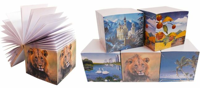 блок паперу для нотаток 76х76 мм 700 аркушів не клеєний блок паперу для нотаток 76х76 мм 700 аркушів не клеєний