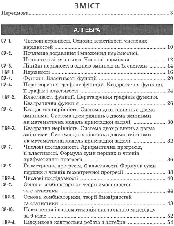 алгебра та геометрія 9 клас самостійні та тематичні контрольні роботи Ціна (цена) 45.00грн. | придбати  купити (купить) алгебра та геометрія 9 клас самостійні та тематичні контрольні роботи доставка по Украине, купить книгу, детские игрушки, компакт диски 3