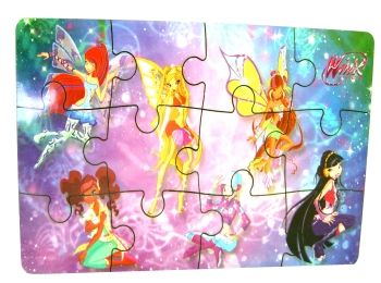 іграшка дитяча игрушка детская дерев'яний пазл з підложкою феї артикул SP0338   цен