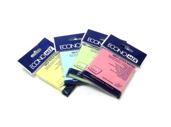 Блок з клейким шаром 75х75 мм 100 аркушів    "Economix " Блок з клейким шаром 75х75 мм 100 аркушів    "Economix "