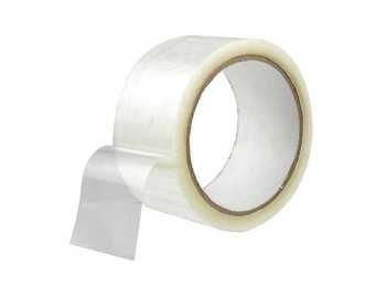 Стрічка клейка ширина 48мм довжина 30м прозора Стрічка клейка ширина 48мм довжина 30м прозора