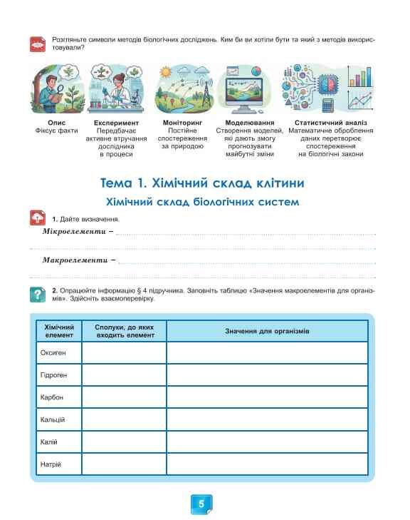 Біологія 9 клас робочий зошит Кулініч НУШ Ціна (цена) 96.00грн. | придбати  купити (купить) Біологія 9 клас робочий зошит Кулініч НУШ доставка по Украине, купить книгу, детские игрушки, компакт диски 5