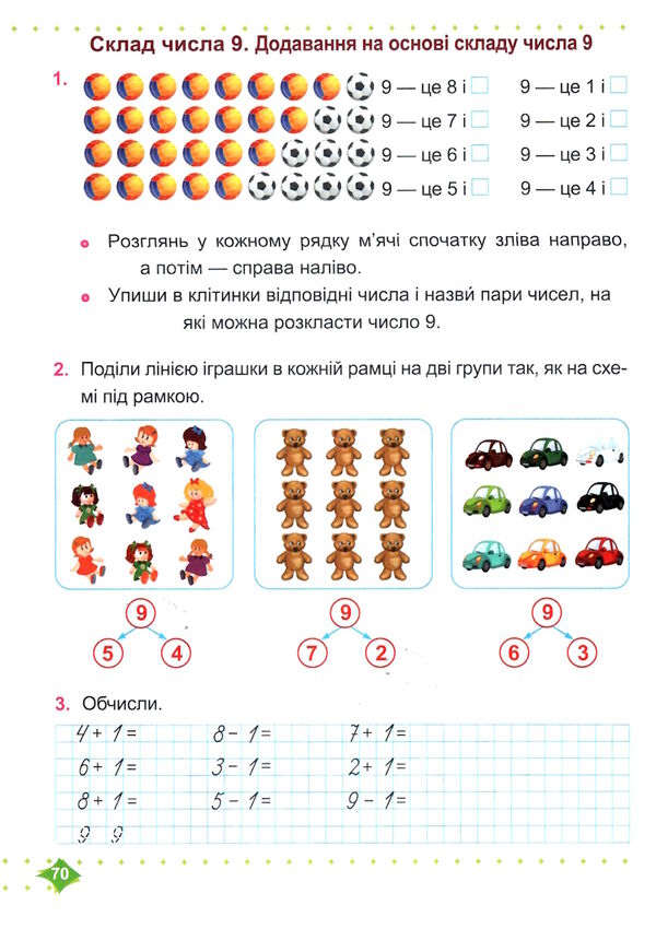 математика 1 клас частина 1 навчальний посібник в 3-х частинах Ціна (цена) 64.00грн. | придбати  купити (купить) математика 1 клас частина 1 навчальний посібник в 3-х частинах доставка по Украине, купить книгу, детские игрушки, компакт диски 4