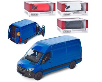 машина металева інерційна Mercedes Benz Sprinter 4 кольори KT 5426 W