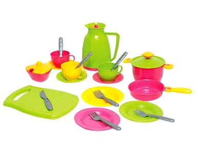 посудка дитяча  кухонний набір 3 1783