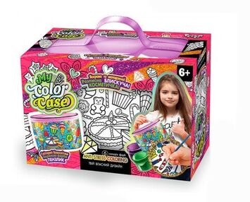 набір для творчості my color case косметичка - розмальовка COC-01-02