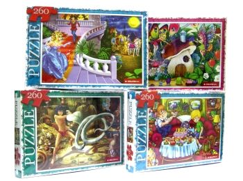 пазли 260 елементів в асортименті серія 11