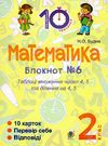 математика 2 клас блокнот №6 таблиці множення чисел на 4, 5 та ділення на 4, 5  куп Ціна (цена) 19.80грн. | придбати  купити (купить) математика 2 клас блокнот №6 таблиці множення чисел на 4, 5 та ділення на 4, 5  куп доставка по Украине, купить книгу, детские игрушки, компакт диски 0