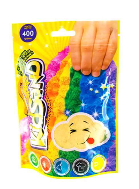 кінетичний пісок kidsand 400 грамів KS-03-03 в кульку кольори в асортименті Ціна (цена) 60.00грн. | придбати  купити (купить) кінетичний пісок kidsand 400 грамів KS-03-03 в кульку кольори в асортименті доставка по Украине, купить книгу, детские игрушки, компакт диски 0
