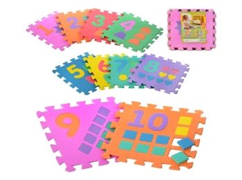 килимок мозаїка (m 0375) цифри коврик-пазл eva фомовий
