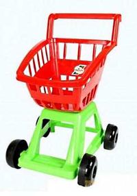 візок з кошиком  (693) кольори в асортименті візок з кошиком  (693) кольори в асортименті