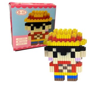 Конструктор Magic Blocks One Piece Luffy 12 см 712 деталей 6055